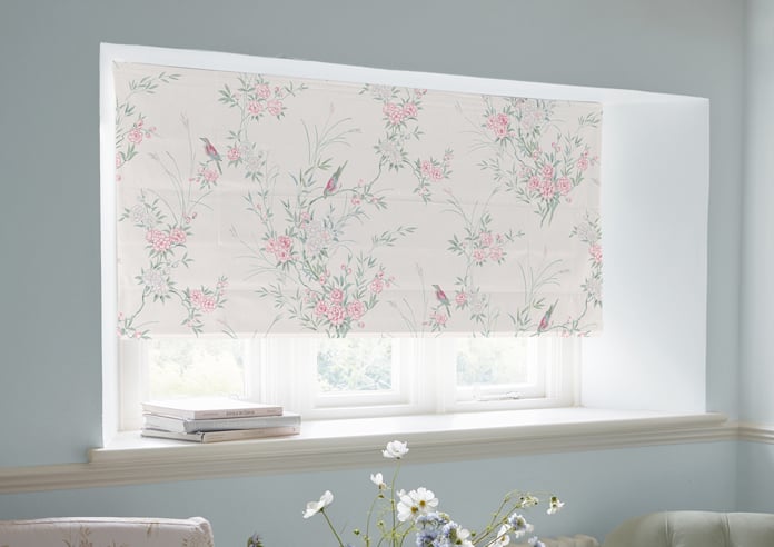 Shabby Chic by Rachel Ashwell Bird Chinoiserie, Blossom - Roman Blind - Image 5